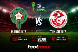 Maroc U17 vs Tunisie U17